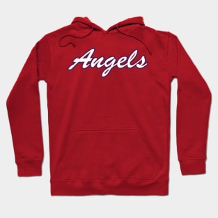 Angels Script – white Hoodie